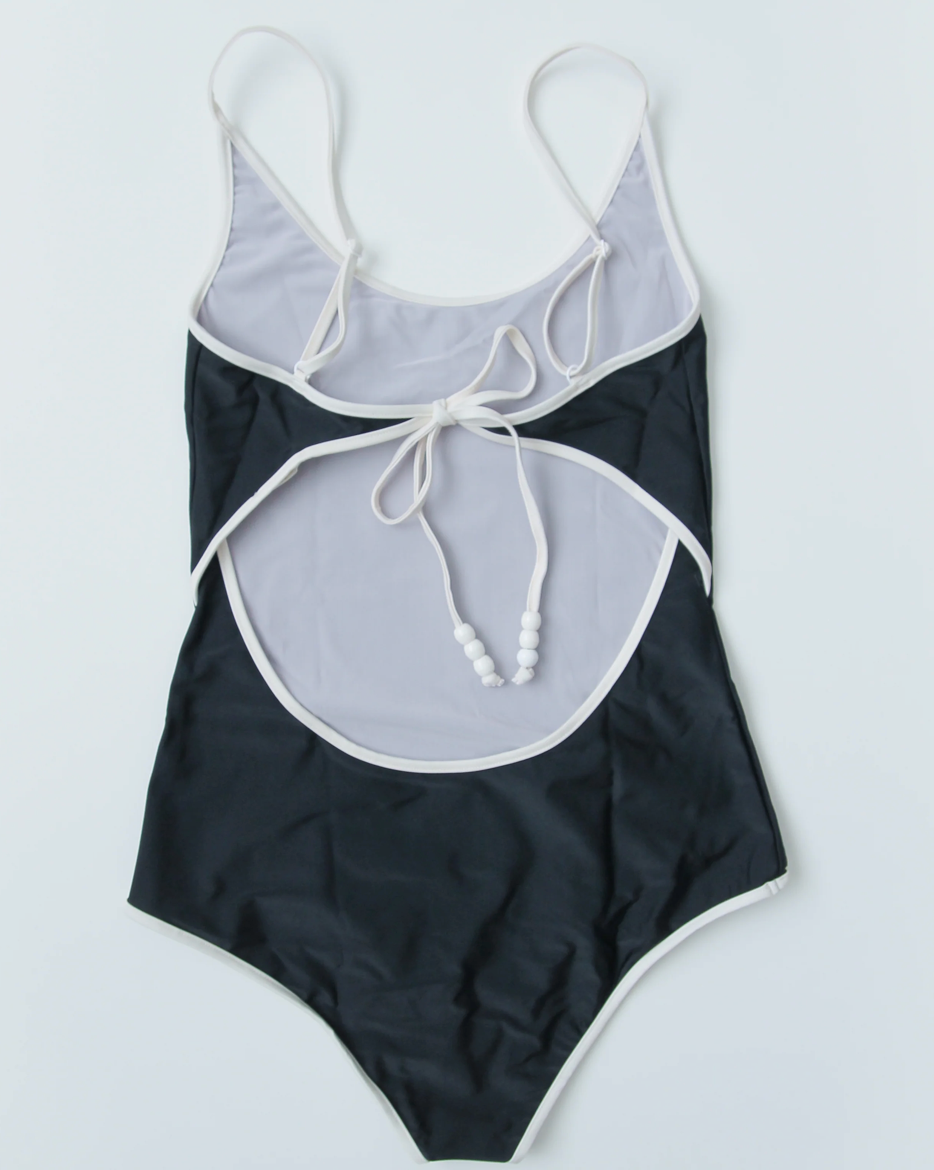 Saona Swimsuit, Ebony