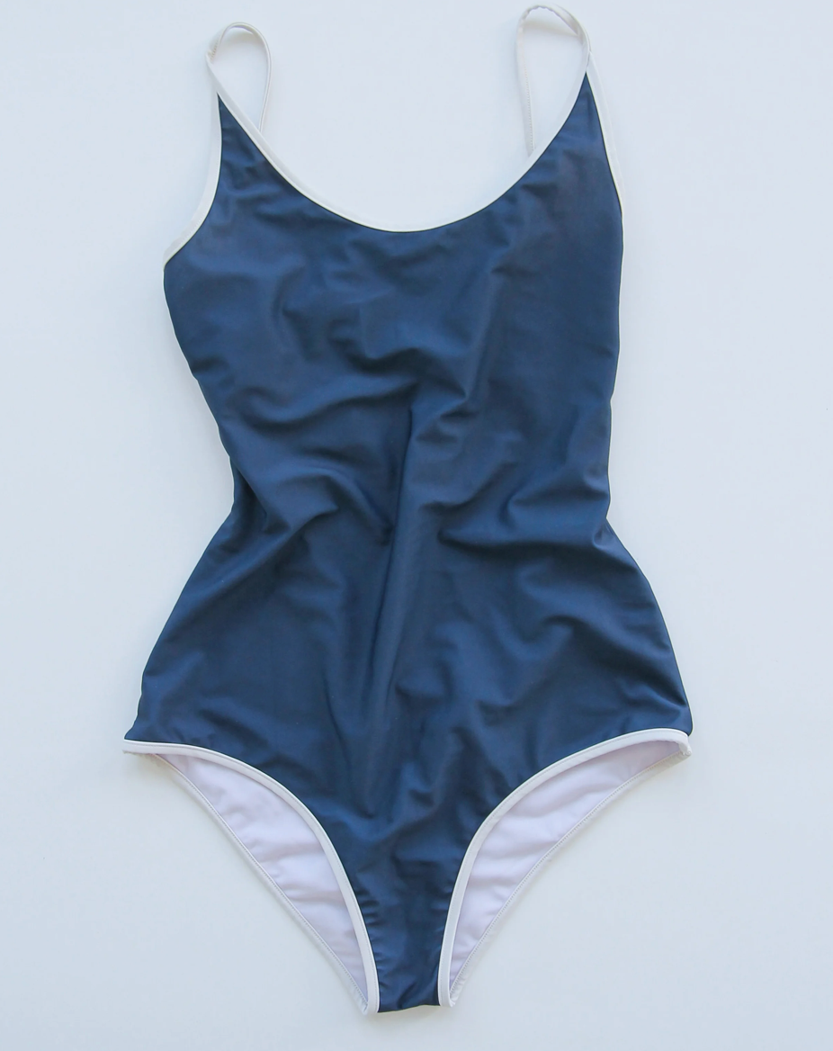 Saona Swimsuit, Navy